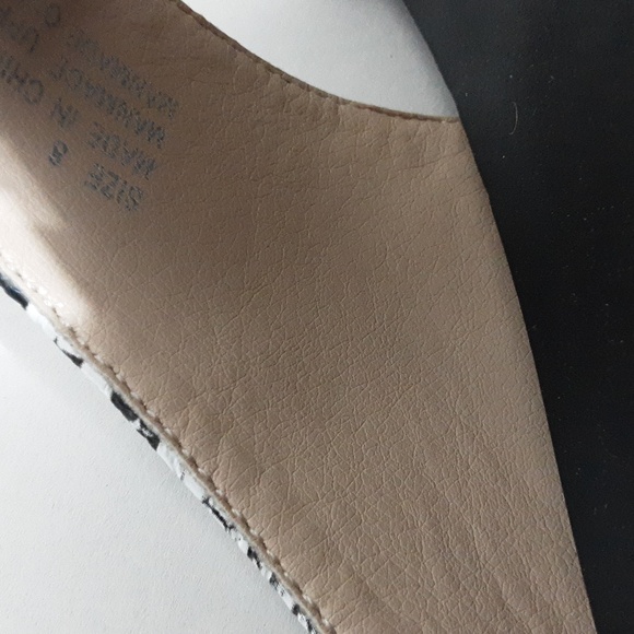 Volatile Snake Print Cross Strap Wedge Sandal - Picture 5 of 8